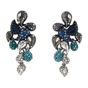 New Alexis Bittar ombré ombre Paisley Earrings